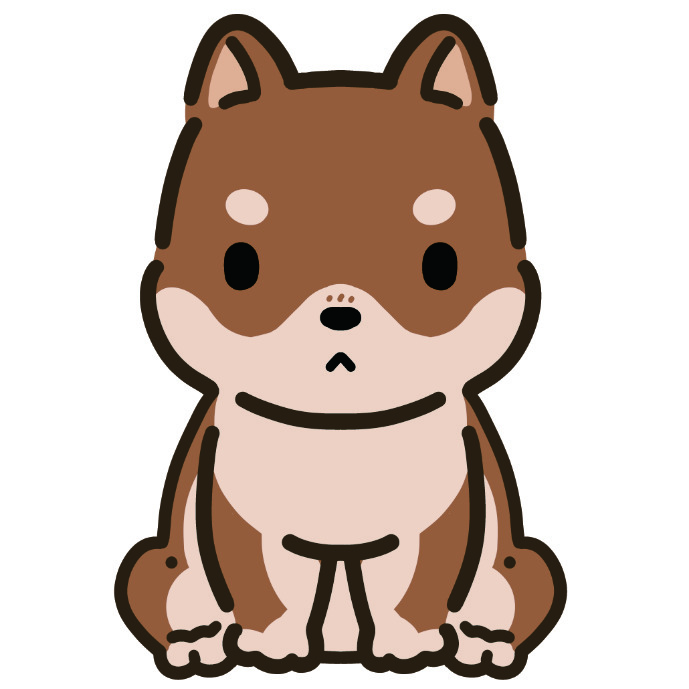 柴犬 イラスト